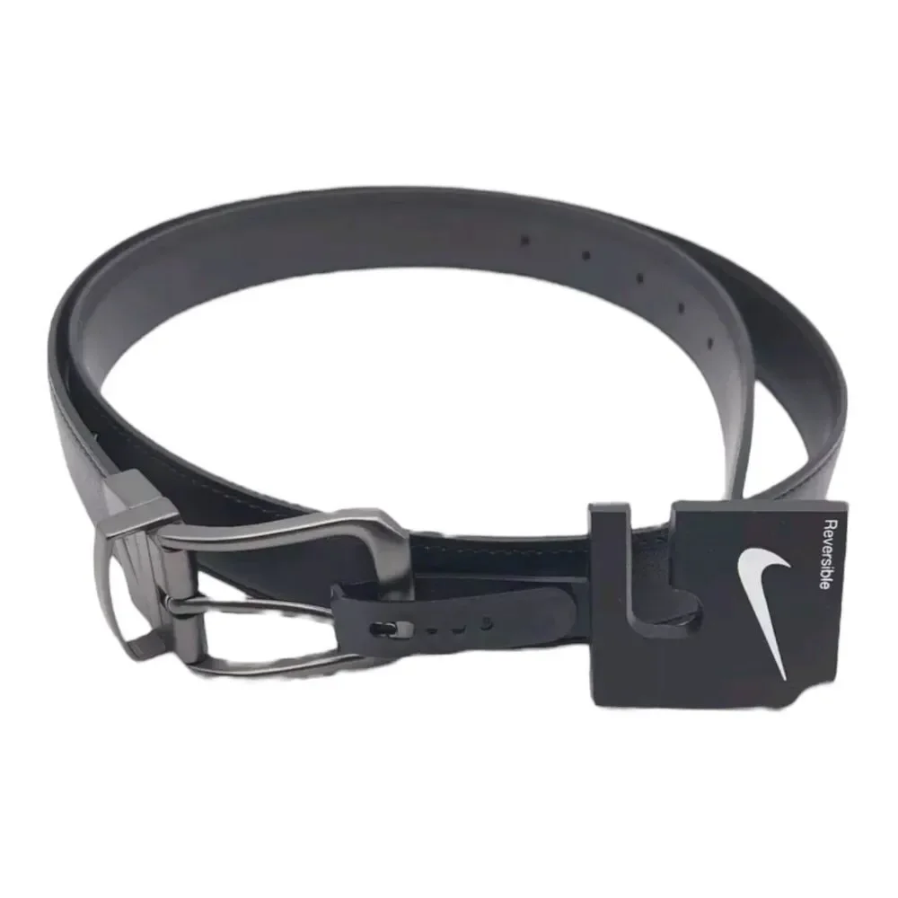 Nike Reversible Golf Dress Belt Men's Size 40 Brown Black Synthetic Leather New